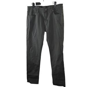 Men's Liverpool Green Modern Straight Pants Size 33 x 32